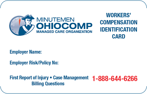 Injured Workers ID Card